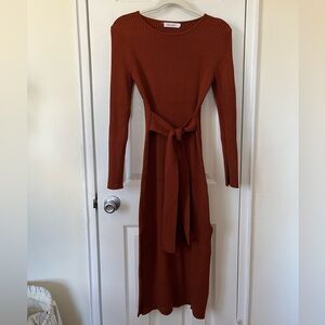Knit Midi Dress